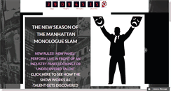 Desktop Screenshot of manhattanmonologueslam.com