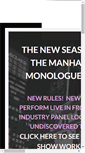 Mobile Screenshot of manhattanmonologueslam.com