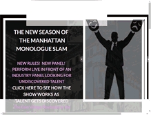 Tablet Screenshot of manhattanmonologueslam.com